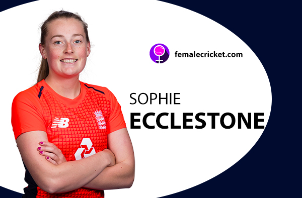 Sophie Ecclestone. Women's T20 World Cup 2020