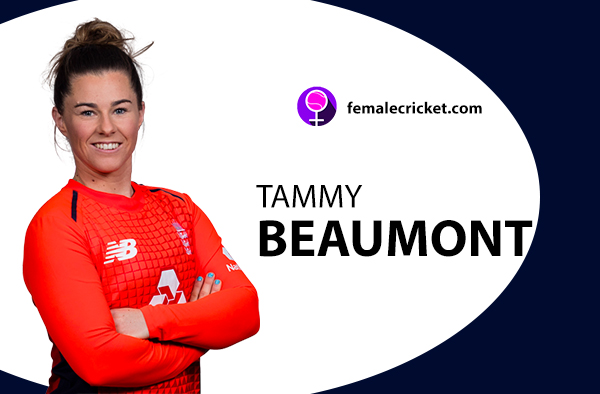 Tammy Beaumont. Women's T20 World Cup 2020
