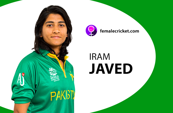 Iram Javed. Women's T20 World Cup 2020