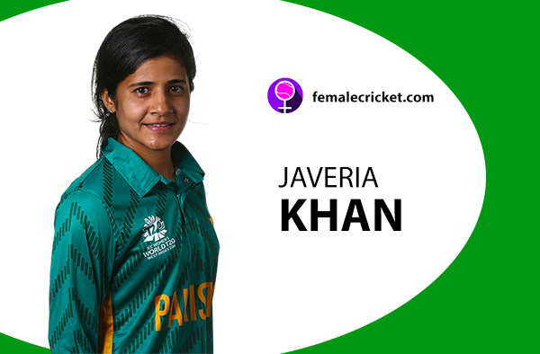 Javeria Khan. Women's T20 World Cup 2020