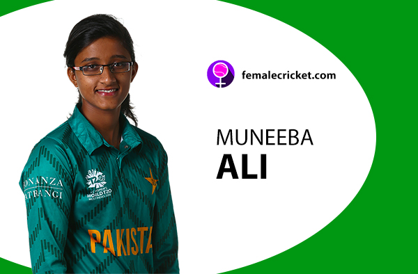 Muneeba Ali. Women's T20 World Cup 2020