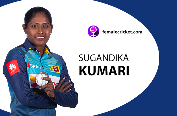 Sugandika Kumari. Women's T20 World Cup 2020