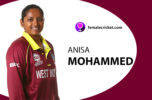 Anisa Mohammed. Women's T20 World Cup 2020