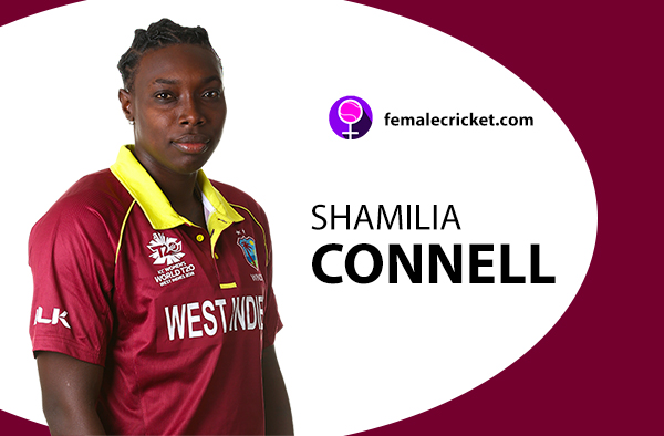 Shamilia Connell. Women's T20 World Cup 2020