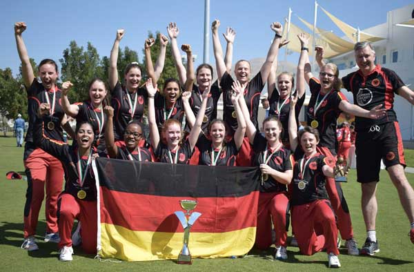 Germany Women's Cricket team. PC: Twitter