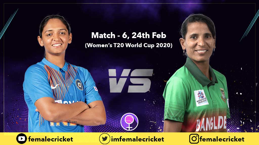 India vs Bangladesh in Women's T20 World Cup 2020