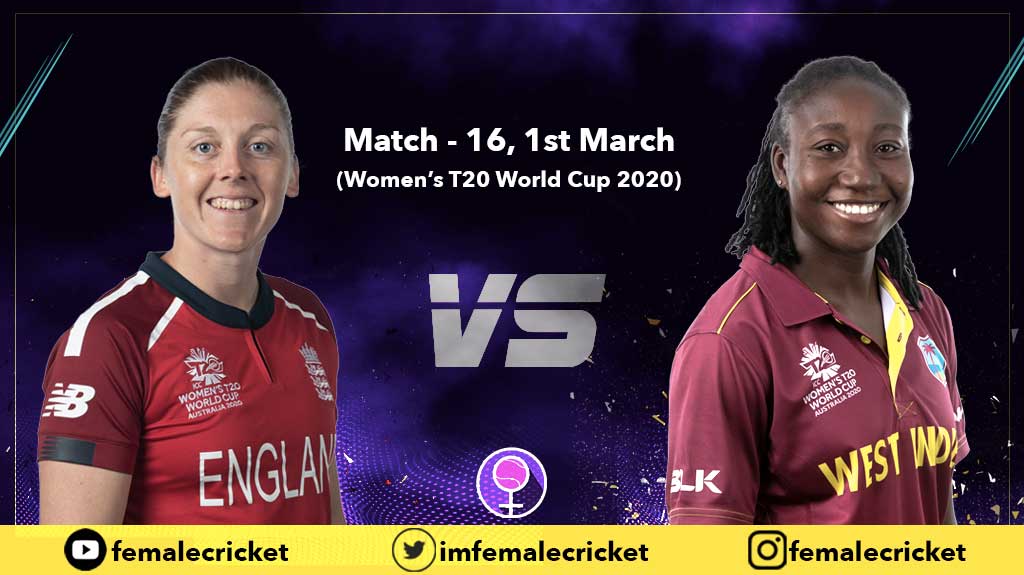 England vs West Indies in T20 World Cup 2020