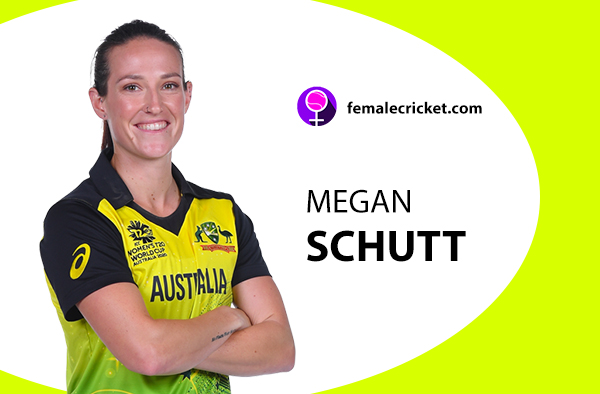 Megan Schutt. Women's T20 World Cup 2020