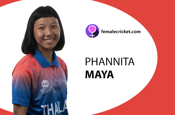 Phannita Maya. Women's T20 World Cup 2020