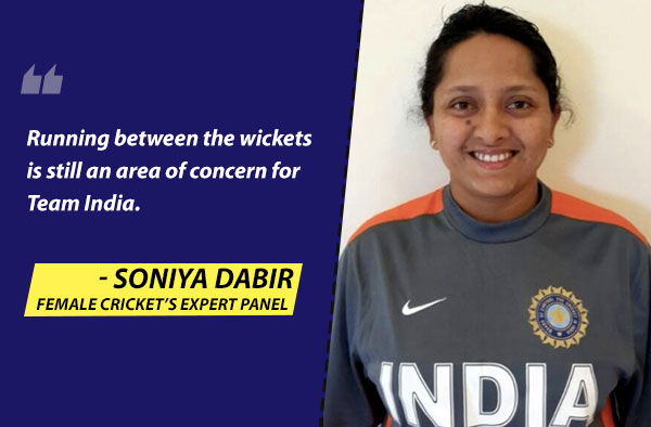 Soniya Dabir - Female Cricket's expert panel member