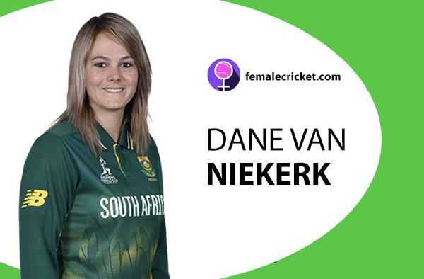 Dane Van Niekerk. Women's T20 World Cup 2020