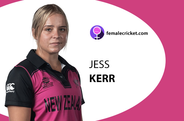 Jess Kerr. Women's T20 World Cup 2020