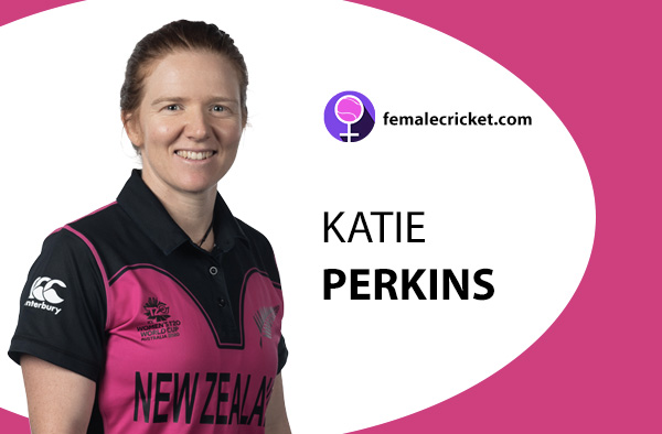 Katie Perkins. Women's T20 World Cup 2020