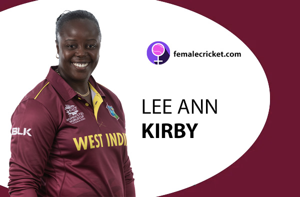 Lee Ann Kirby. Women's T20 World Cup 2020