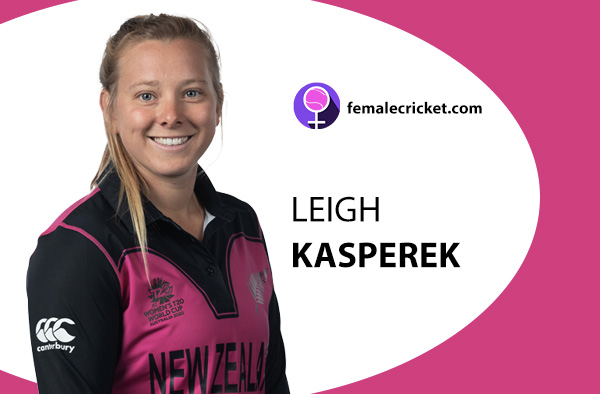Leigh Kasperek. Women's T20 World Cup 2020