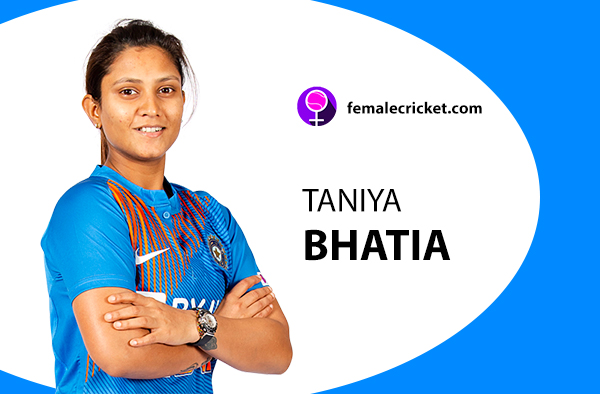 Taniya Bhatia. Women's T20 World Cup 2020