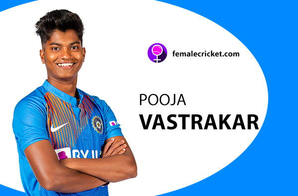 Pooja Vastrakar. Women's T20 World Cup 2020