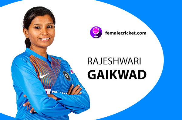 Rajeshwari Gayakwad. Women's T20 World Cup 2020