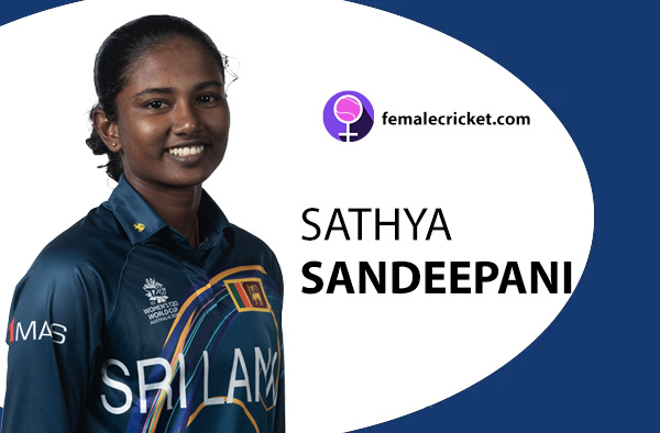 Sathya Sandeepani. Women's T20 World Cup 2020