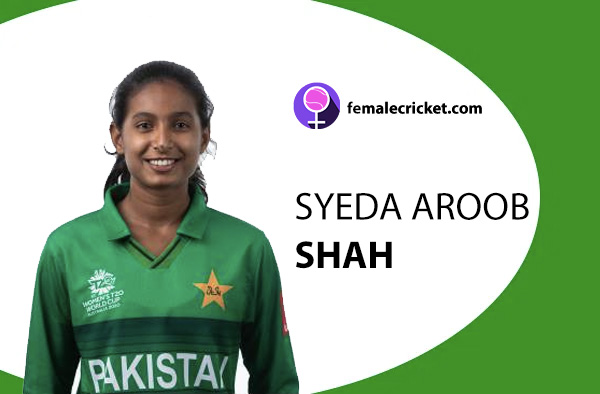 Syeda Aroob Shah. Women's T20 World Cup 2020