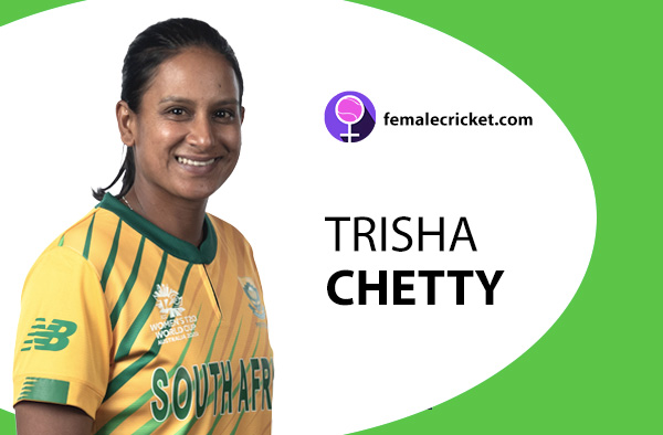 Trisha Chetty. Women's T20 World Cup 2020
