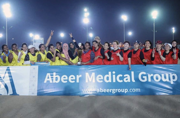 Abeer Medical Group organises Women's Cricket match