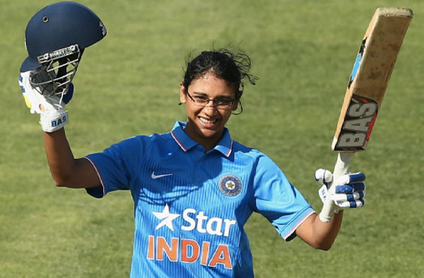19-year-old Smriti Mandhana, who scored her maiden ton against Australia in the 2nd ODI , Getty Images