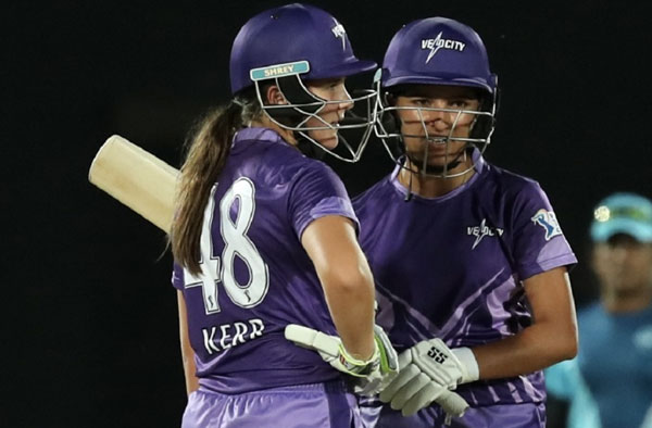 Sushma Verma and Amelia Kerr for velocity in Women's T20 Challenge