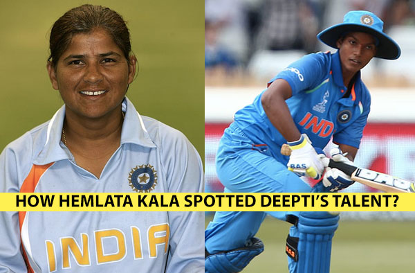 Hemlata Kala spotted Deepti Sharma's talent at Eklavya Stadium 