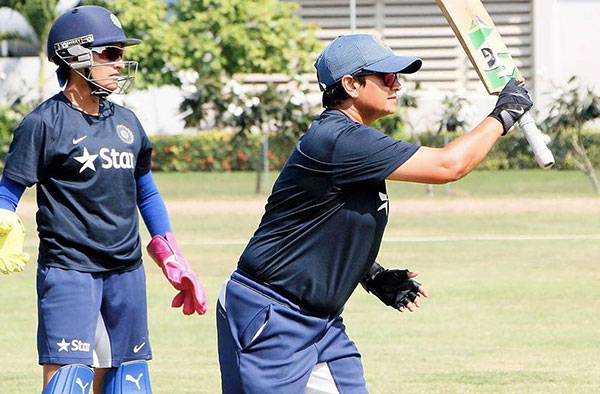Suman Sharma as a fielding Coach of the Indian Side