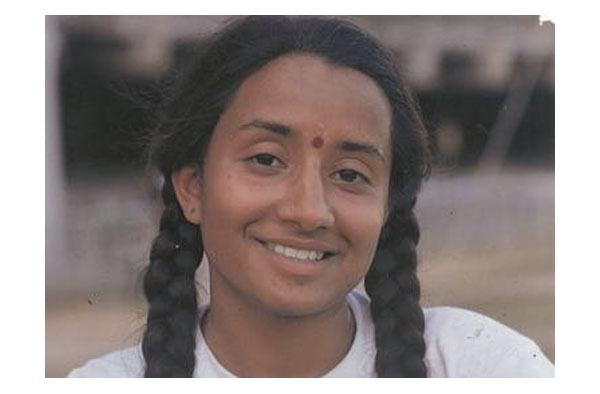 File photo of Sandhya Agarwal taken in 1986. - THE HINDU ARCHIVES