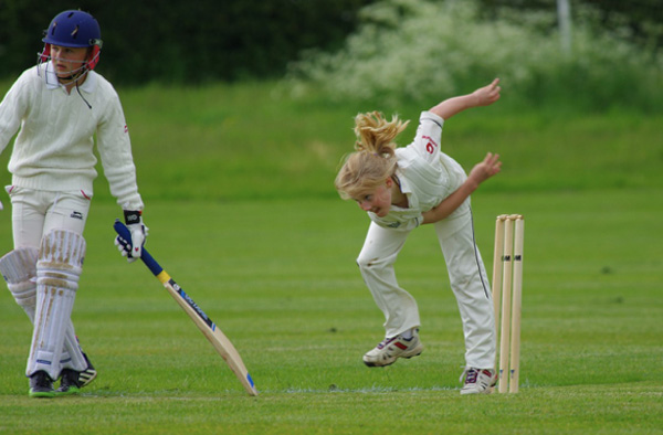 Girls playing cricket in UK. PC: Unsplash