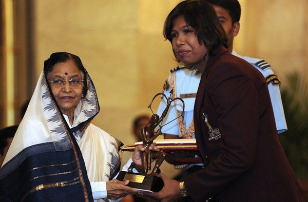 Jhulan Goswami - Arjuna Awardee (Year 2010)