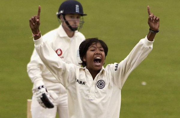 First Indian Woman to Claim 10 Test Wickets