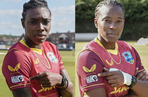West Indies Women will wear the Black Lives Matter logo on their playing shirts when they face England Women starting September 21.
