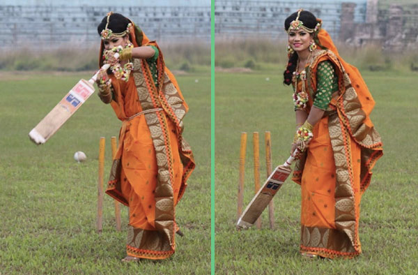 Bangladesh Cricketer Sanjida Islam Gets Married To Mim Mosaddek Pictures Viral On Social Media