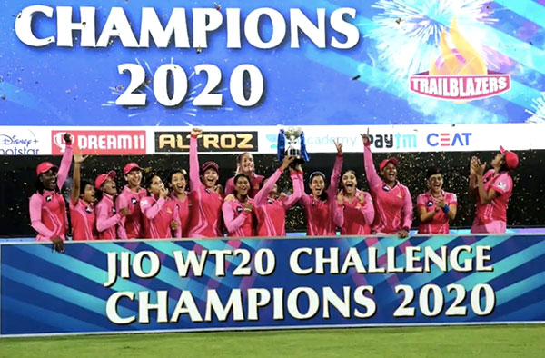 Trailblazers - Women's T20 Challenge 2020 Winners