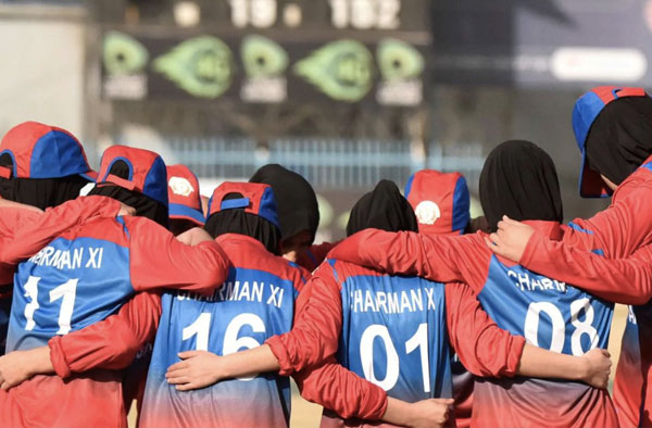 Afghanistan Women's Cricket Team. PC: Twitter