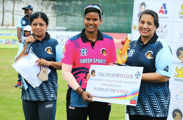 Deepti Sharma awarded Player of the Match