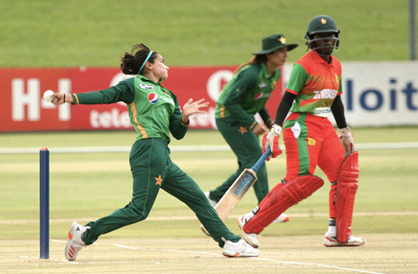 Pakistan Women's tour of Zimbabwe 2021. PC: Twitter
