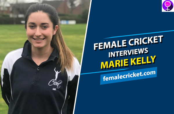 Female Cricket interviews Marie Kelly. PC: Complete Cricket