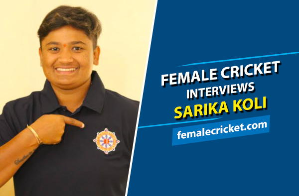 Female Cricket interviews Sarika Koli