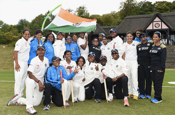 The Winning Indian team. PC:Getty Images