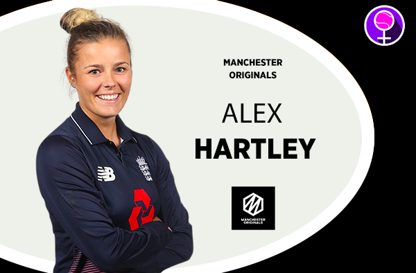 Alex Hartley - Manchester Originals - The Women's Hundred 2021