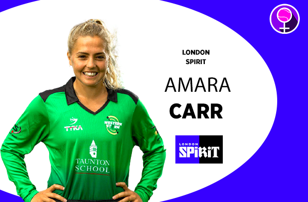 Amara Carr - London Spirit - The Women's Hundred 2021