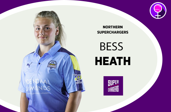 Bess Heath - Northern Superchargers - The Women's Hundred 2021