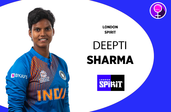 Deepti Sharma - London Spirit - The Women's Hundred 2021