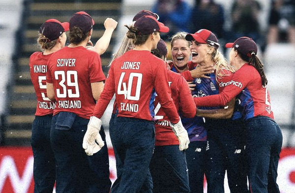 England beat India by 18 Runs in 1st T20I. PC: England Cricket / Twitter