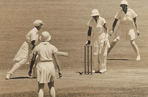 The 2nd Women's Test match between Australia and England in Sydney in 1935. PC: Wikipedia