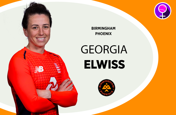 Georgia Elwiss - Birmingham Pheonix - The Women's Hundred 2021